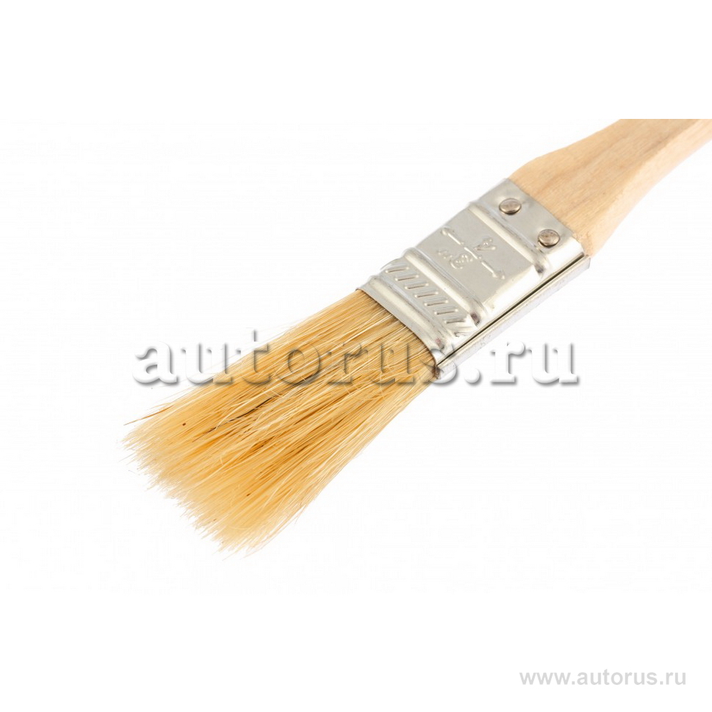 Кисть плоская Slimline 3/4, 20 мм, натуральная щетина,, деревянная ручка SPARTA 824155