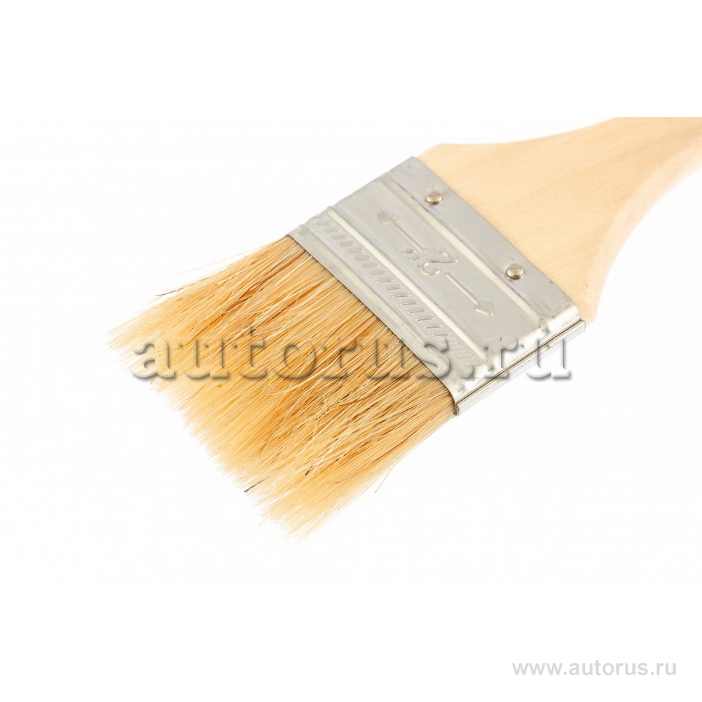 Кисть плоская Slimline 2, 50 мм, натуральная щетина,, деревянная ручка SPARTA 824305