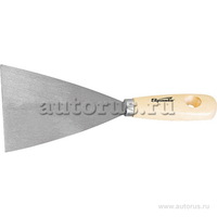 Шпательная лопатка из нержавеющей стали, 40 мм, деревянная ручка SPARTA 852065
