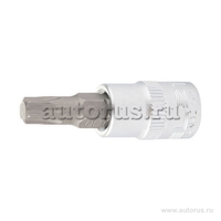 Головка с битой вставкой PH2, квадрат 1/4, CrV, STELS 13817