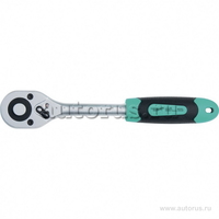 Ключ-трещотка 3/8, 72 зуба, с быстрым сбросом, CrV STELS 14026