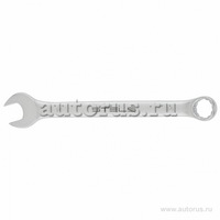 Ключ комбинированный, 14 мм, CrV, матовый хром STELS 15211
