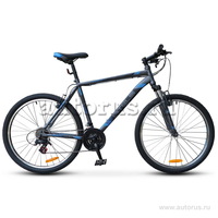 Велосипед 26 горный STELS Navigator 500 V (2019) количество скоростей 21 рама сталь 20 антрацитовый/синий