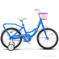 Велосипед 18 детский STELS Flyte (2018) количество скоростей 1 рама сталь 12 голубой