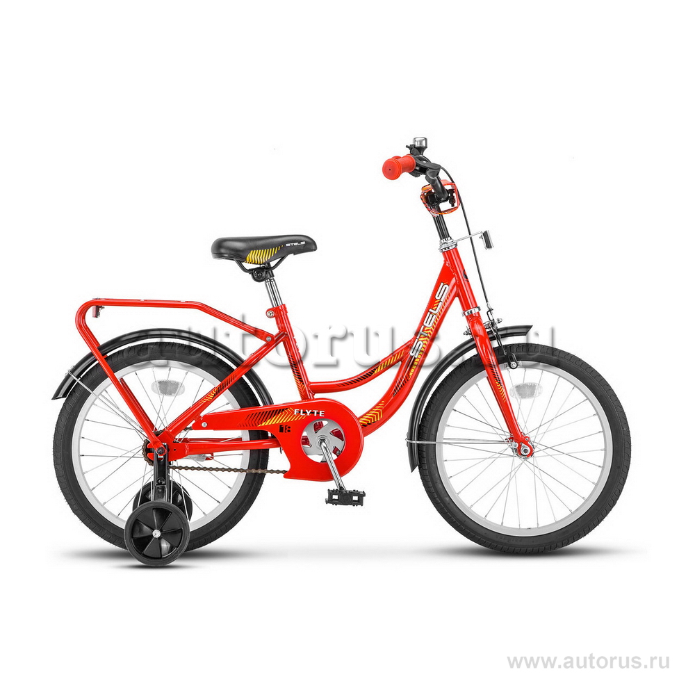 Велосипед 16 детский STELS Flyte (2018) количество скоростей 1 рама сталь 11 красный