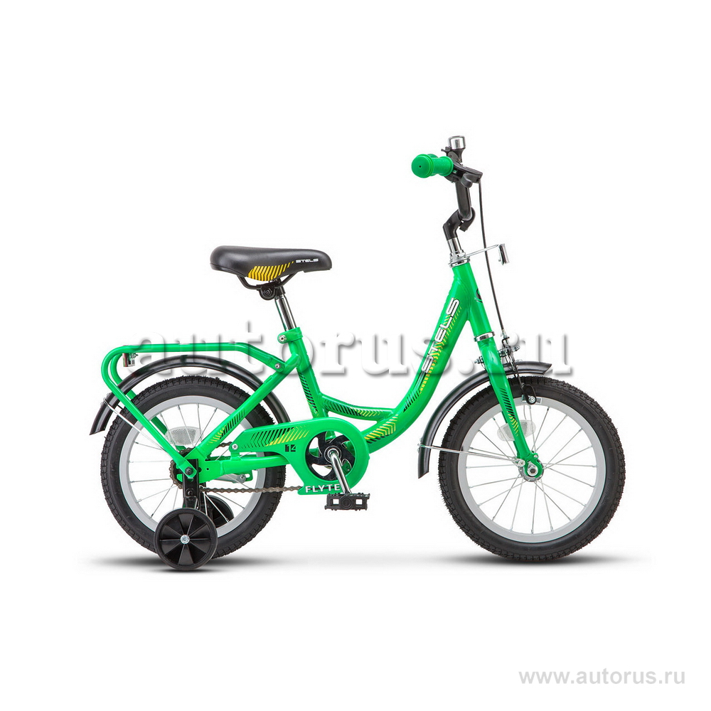 Велосипед 18 детский STELS Flyte (2018) количество скоростей 1 рама сталь 12 зеленый