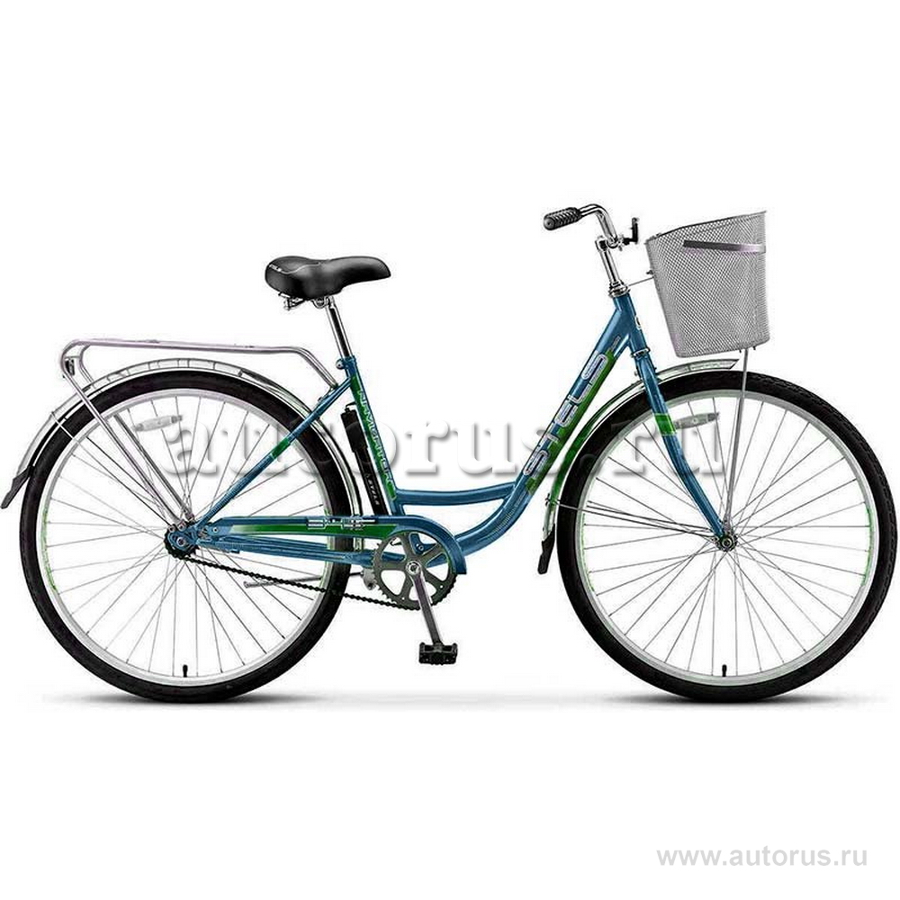 Велосипед 28 дорожный STELS Navigator 345 (2017) количество скоростей 1 рама сталь 20 тёмно-оливковый