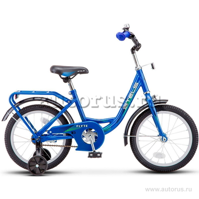 Велосипед 16 детский STELS Flyte (2018) количество скоростей 1 рама сталь 11 синий