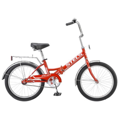 Велосипед 20 складной STELS Pilot 310 (2019) количество скоростей 1 рама сталь 13 оранжевый