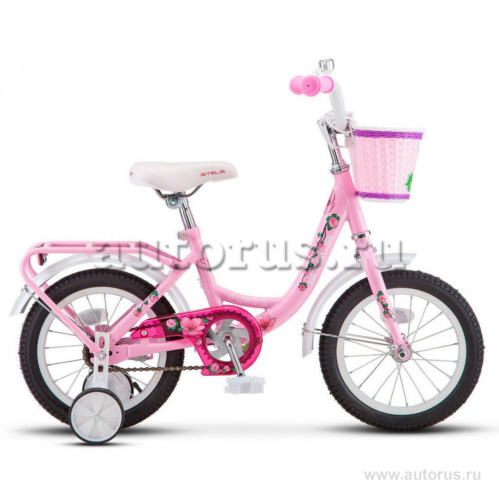 Велосипед 16 детский STELS Flyte Lady (2018) количество скоростей 1 рама сталь 11 розовый