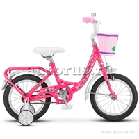 Велосипед 14 детский STELS Flyte Lady (2018) количество скоростей 1 рама сталь 9,5 розовый