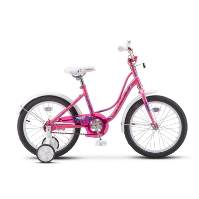 Велосипед 16 детский STELS Wind (2020) количество скоростей 1 рама сталь 11 розовый
