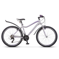 Велосипед 26 горный STELS Miss 5000 V (2020) количество скоростей 21 рама сталь 15 золотистый