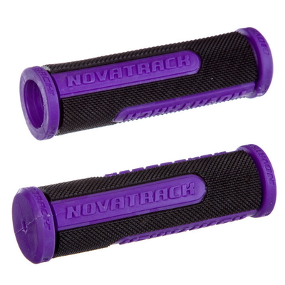 Грипсы Novatrack, 110мм, черно-фиолетовый (РТ266С) STG Х76786