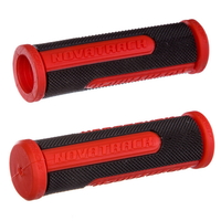 Грипсы Novatrack, 110мм, черно-красный (РТ485) STG Х76788