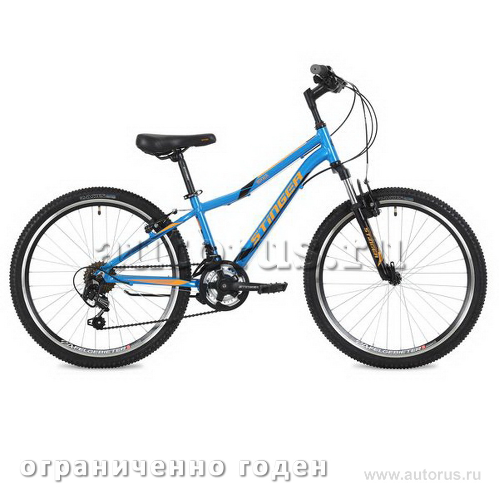 Велосипед Stinger 24" Boxxer; 14"; синий; TY21/TZ30/TS38, Ограниченно годен