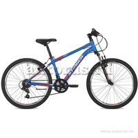 Велосипед 24 подростковый STINGER Element (2019) количество скоростей 18 рама алюминий 12 синий