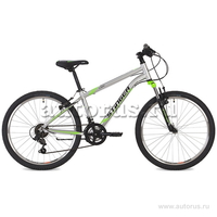 Велосипед 24 подростковый STINGER Element (2020) количество скоростей 21 рама алюминий 14 Серебристый