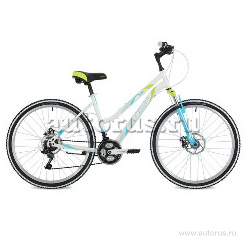 Велосипед 26 горный STINGER Latina D (2018) количество скоростей 18 рама сталь 17 белый