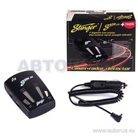Антирадар STINGER S430 ST, стрелка, дисплей, обзор 360 градусов