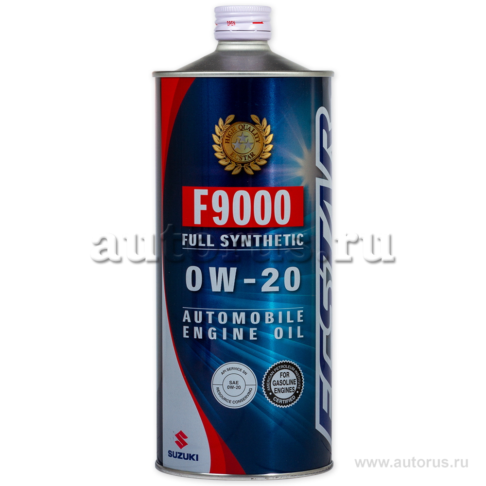 Масло моторное SUZUKI Motor Oil 0W20 синтетическое 1 л 99M00-22R01-001