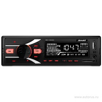 Автомагнитола SWAT MEX-1026UBA,1 din медиа ресивер 4х50 Вт. MP3, USB, SD, 2RCA красная подсветка