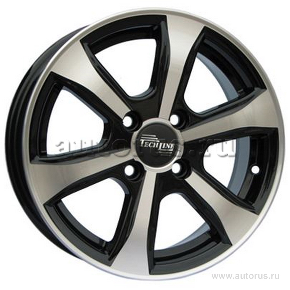 Диск литой R14 5.5J 4x100/60.1 ET43 Tech Line 408 BD rd830405