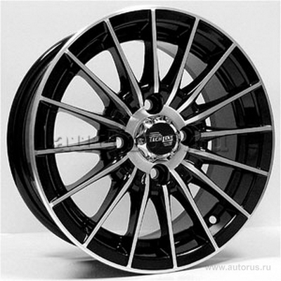 Диск литой R14 5J 4x100/67.1 ET45 Tech Line 405 BD T405-514-671-4x100-45BD