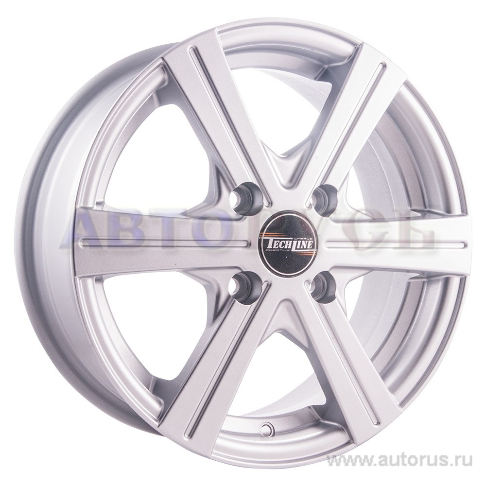 Диск литой R15 6J 5x100/57.1 ET38 Tech Line 544 S T544-615-571-5x100-38S