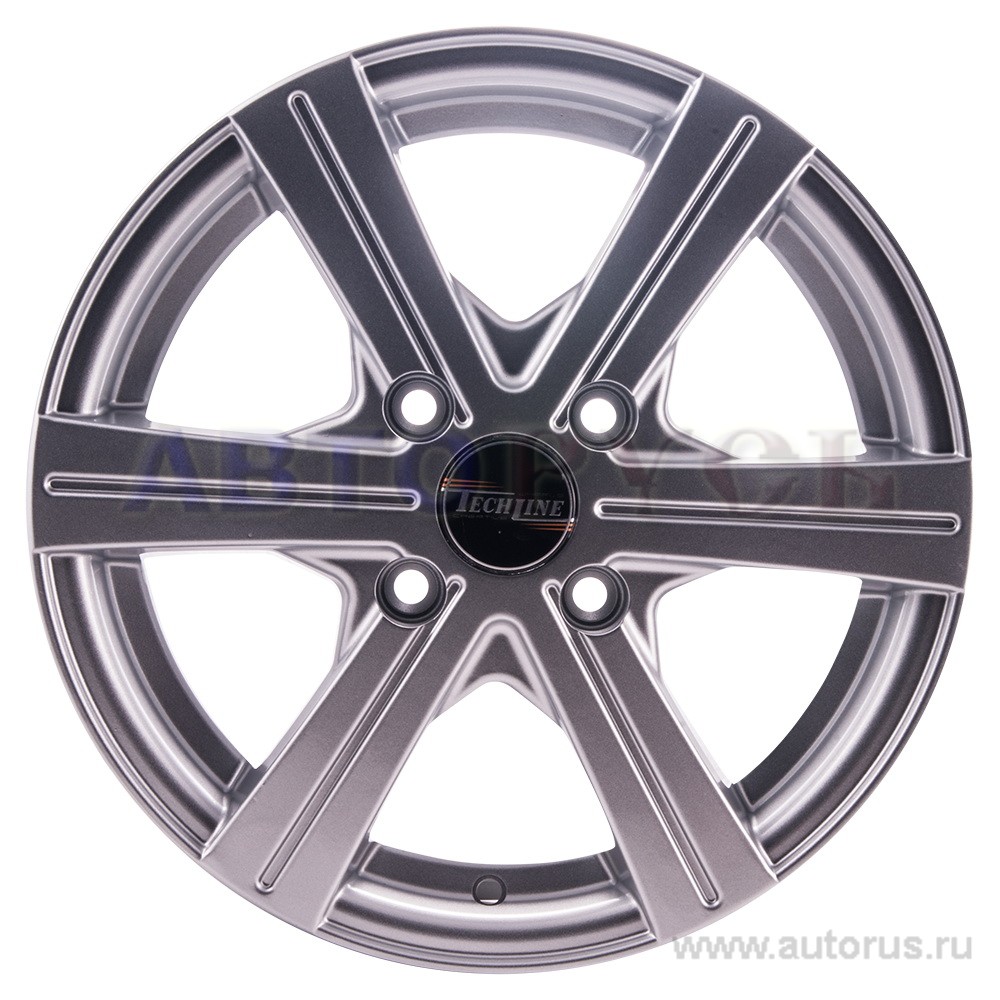 Диск литой R15 6J 5x100/57.1 ET38 Tech Line 544 S T544-615-571-5x100-38S