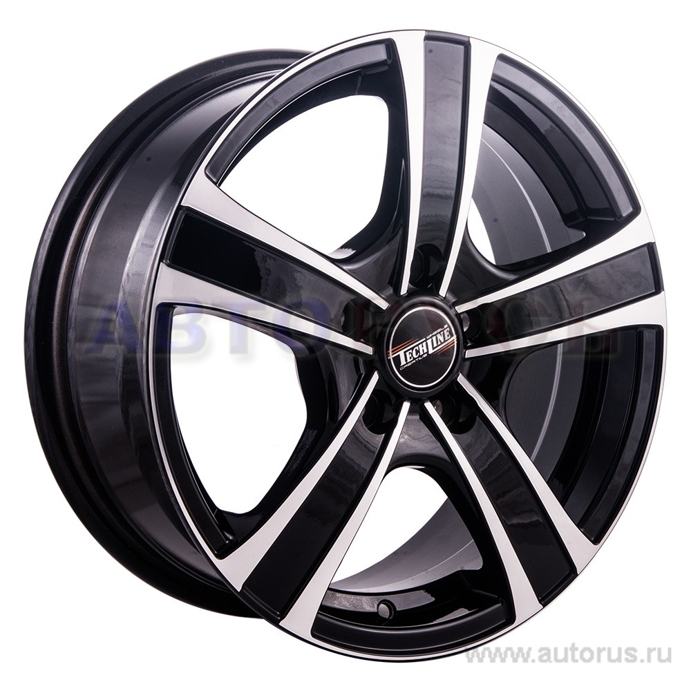 Диск литой R16 6.5J 5x110/65.1 ET37 Tech Line 619 BD T619-6516-651-5x110-37BD