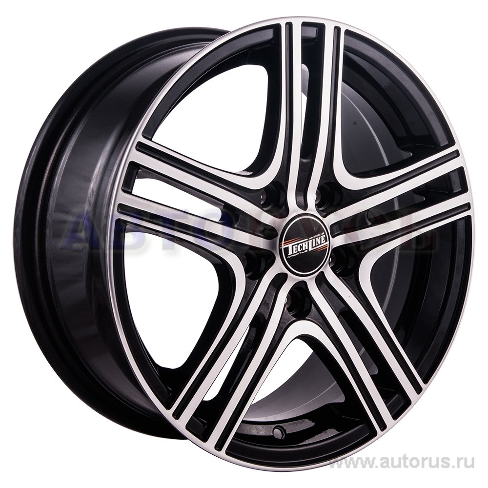 Диск литой R16 6.5J 5x114.3/66.1 ET50 Tech Line 626 BD T626-6516-661-5x1143-50BD