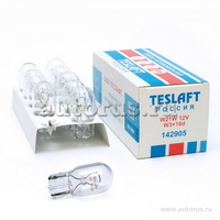 Лампа 12V W21W 21W Teslaft 1 шт. картон 142905