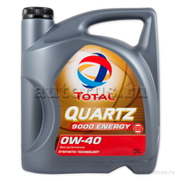Масло моторное Total Quartz 9000 Energy 0W40 5 л 195283