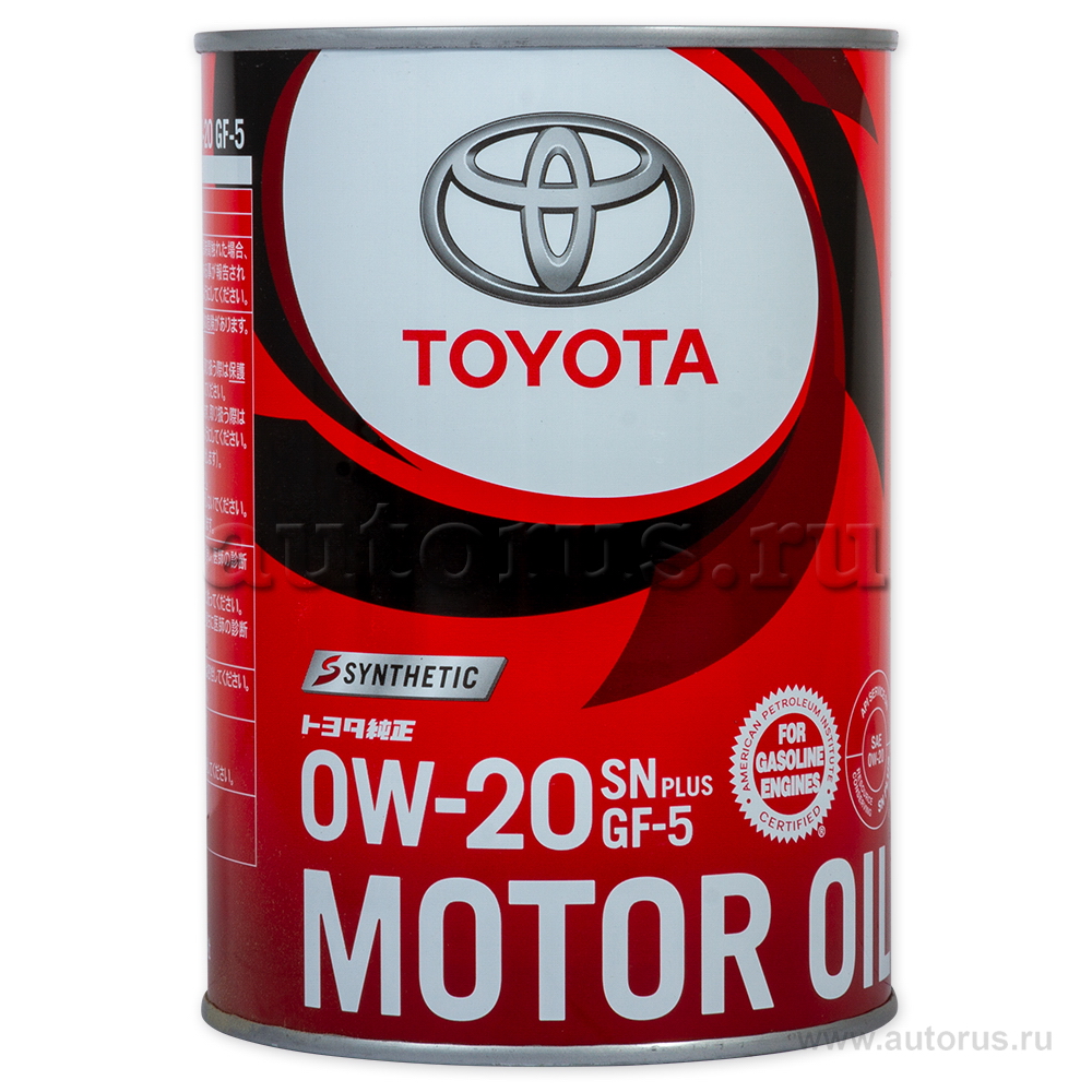 Масло моторное Toyota Motor Oil SN/GF-5 0W20 1 л 08880-12606