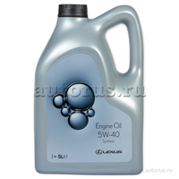 Масло моторное Lexus Engine oil 5W40 синтетическое 5 л 08880-82643-GO