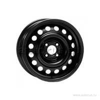 Диск штампованный R14 5.5J 4x100/56.6 ET49 TREBL 53A49A Black 9107466