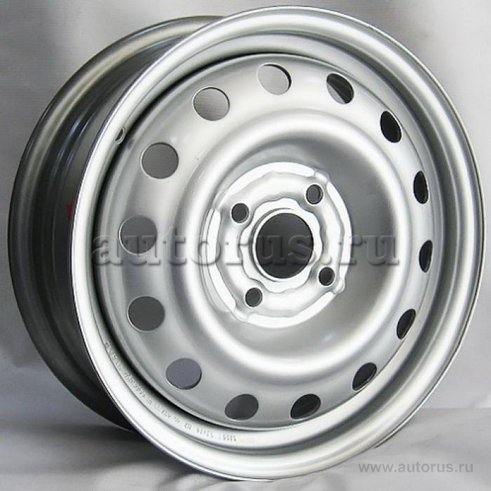 Диск штампованный R14 5.5J 4x108/63.3 ET44 TREBL 6285 Silver 9112645