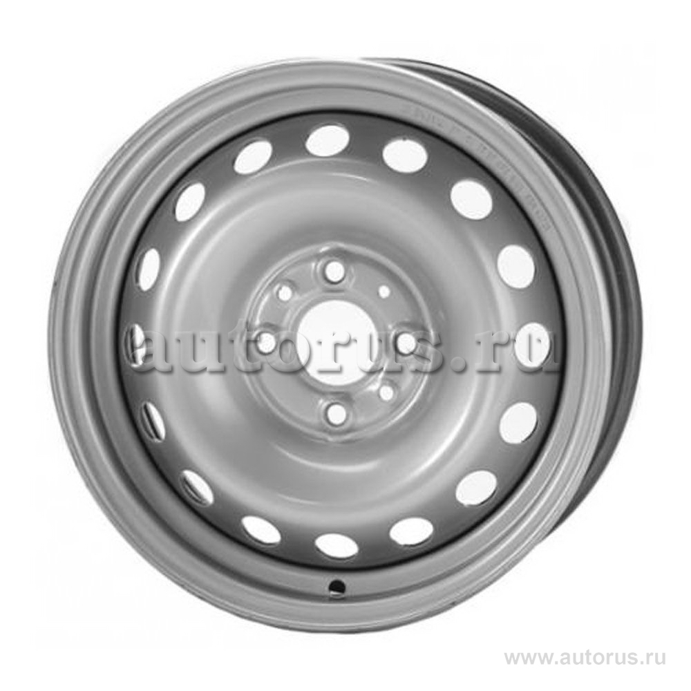 Диск штампованный R15 6J 4x108/65.1 ET23 TREBL Silver 9122336