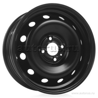 Диск штампованный R15 6J 5x105/56.6 ET39 TREBL 7710 Black 9122339