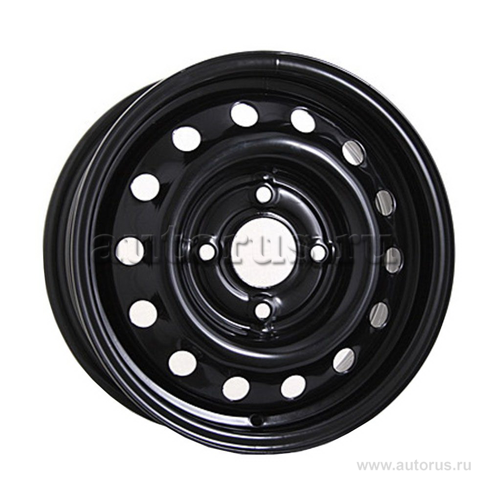 Диск штампованный R16 6.5J 5x110/65.1 ET37 TREBL Black 9267380