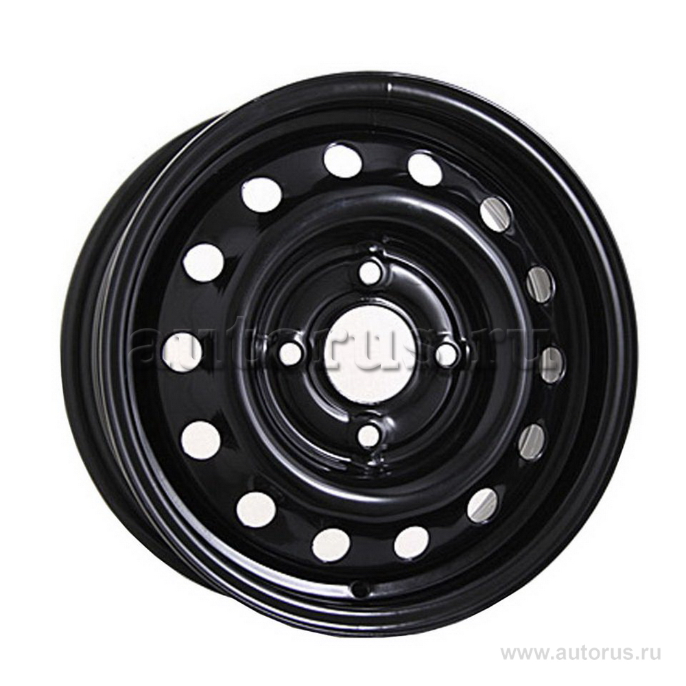 Диск штампованный R16 6J 4x100/54.1 ET52 TREBL Black 9302033