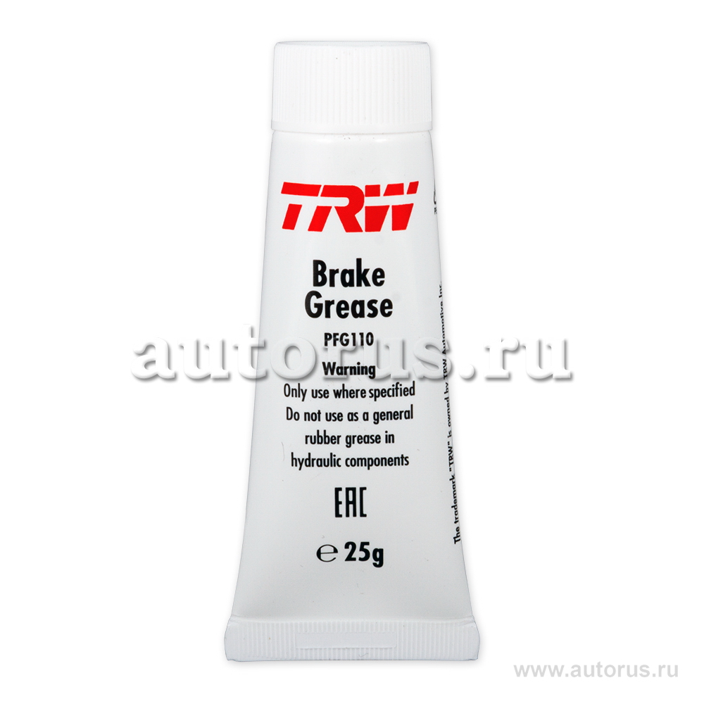 Смазка TRW Brake grease для тормозных систем 0,25 л