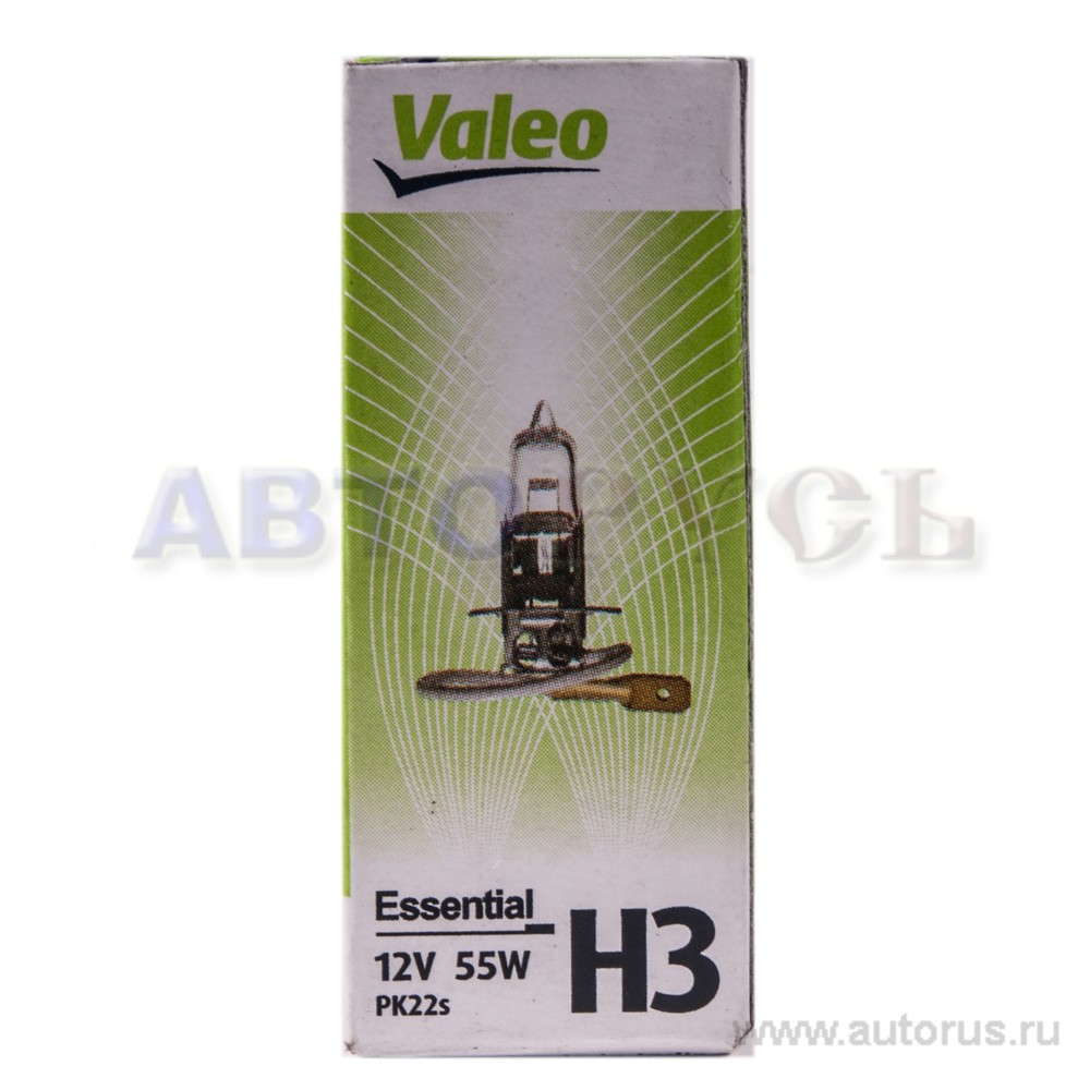 Лампа 12V H3 55W VALEO Standart 1 шт. картон 032 005