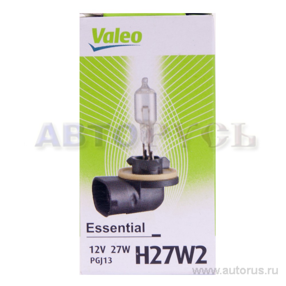 Лампа 12V H27W/2 27W VALEO 1 шт. картон 032 229