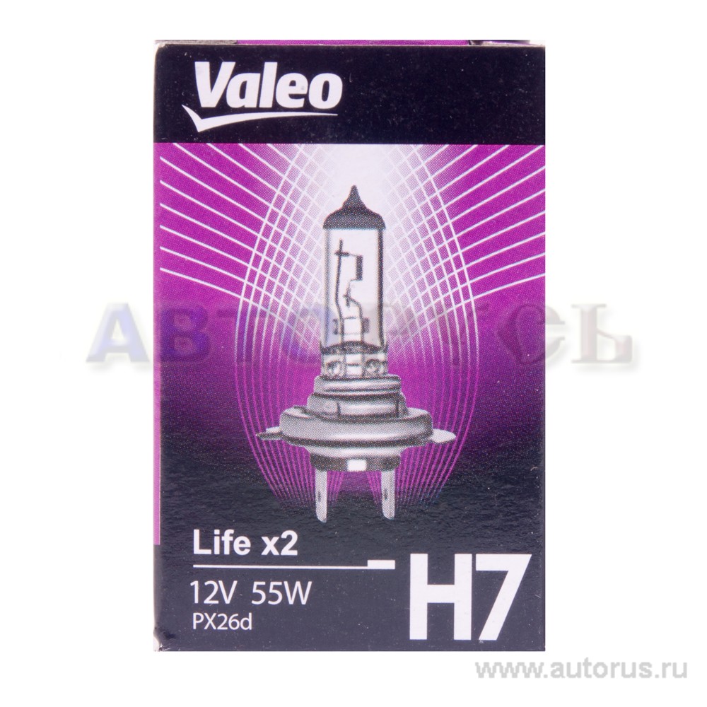 Лампа 12V H7 55W VALEO 1 шт. картон 032 517