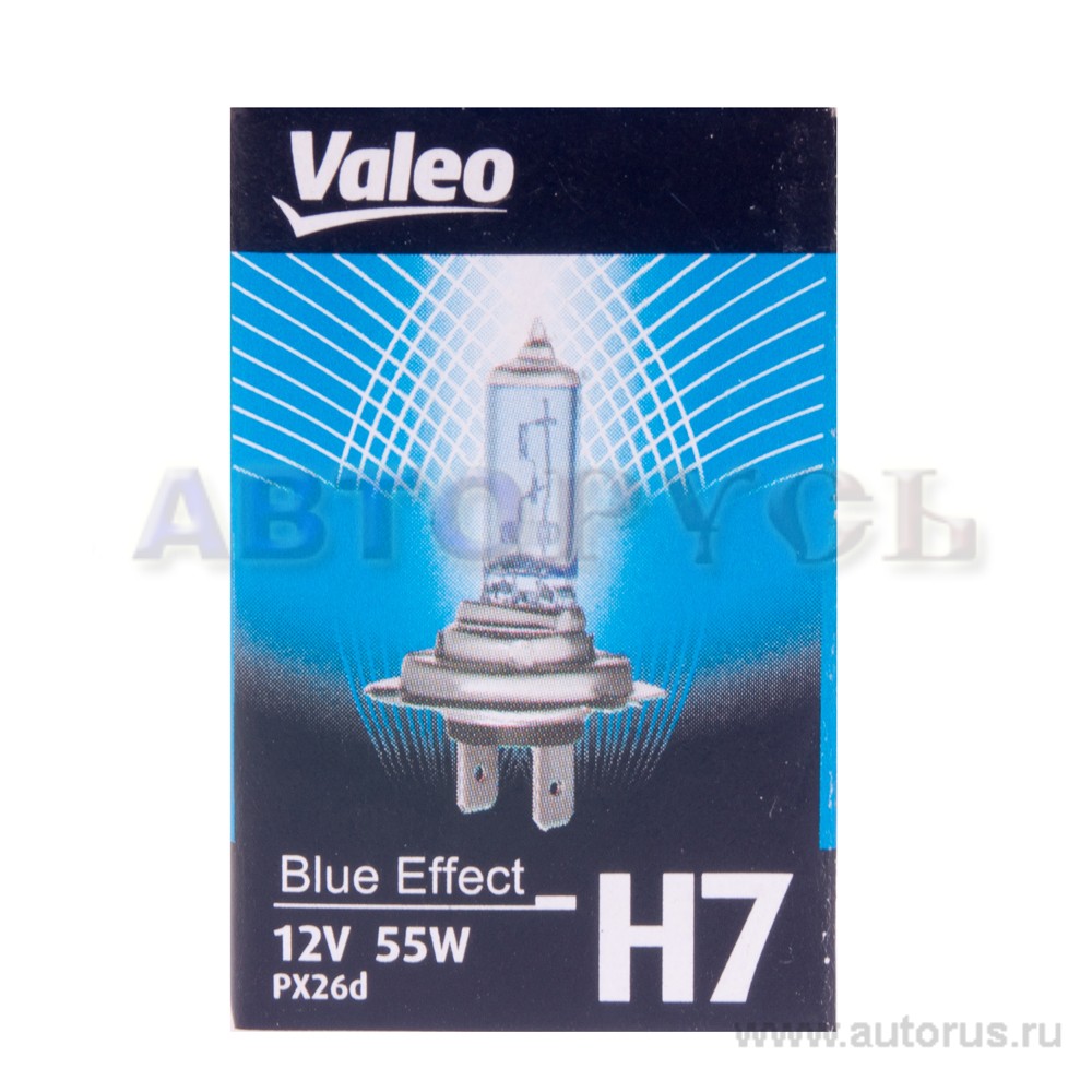 Лампа 12V H7 55W VALEO Blue Effect 1 шт. картон 032 521