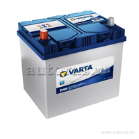 Аккумулятор VARTA Blue Dynamic 60 А/ч 560 411 054 прямая L+ EN 540A 232x173x225 D48 560 411 054 313 2