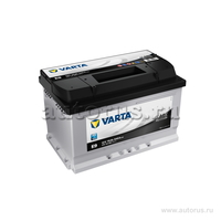 Аккумулятор VARTA Black Dynamic 70 А/ч 570 144 064 обратная R+ EN 640A 278x175x175 E9 570 144 064 312 2
