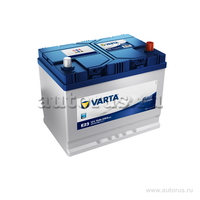 Аккумулятор VARTA Blue Dynamic 70 А/ч 570 412 063 обратная R+ EN 630A 261x175x220 E23 570 412 063 313 2